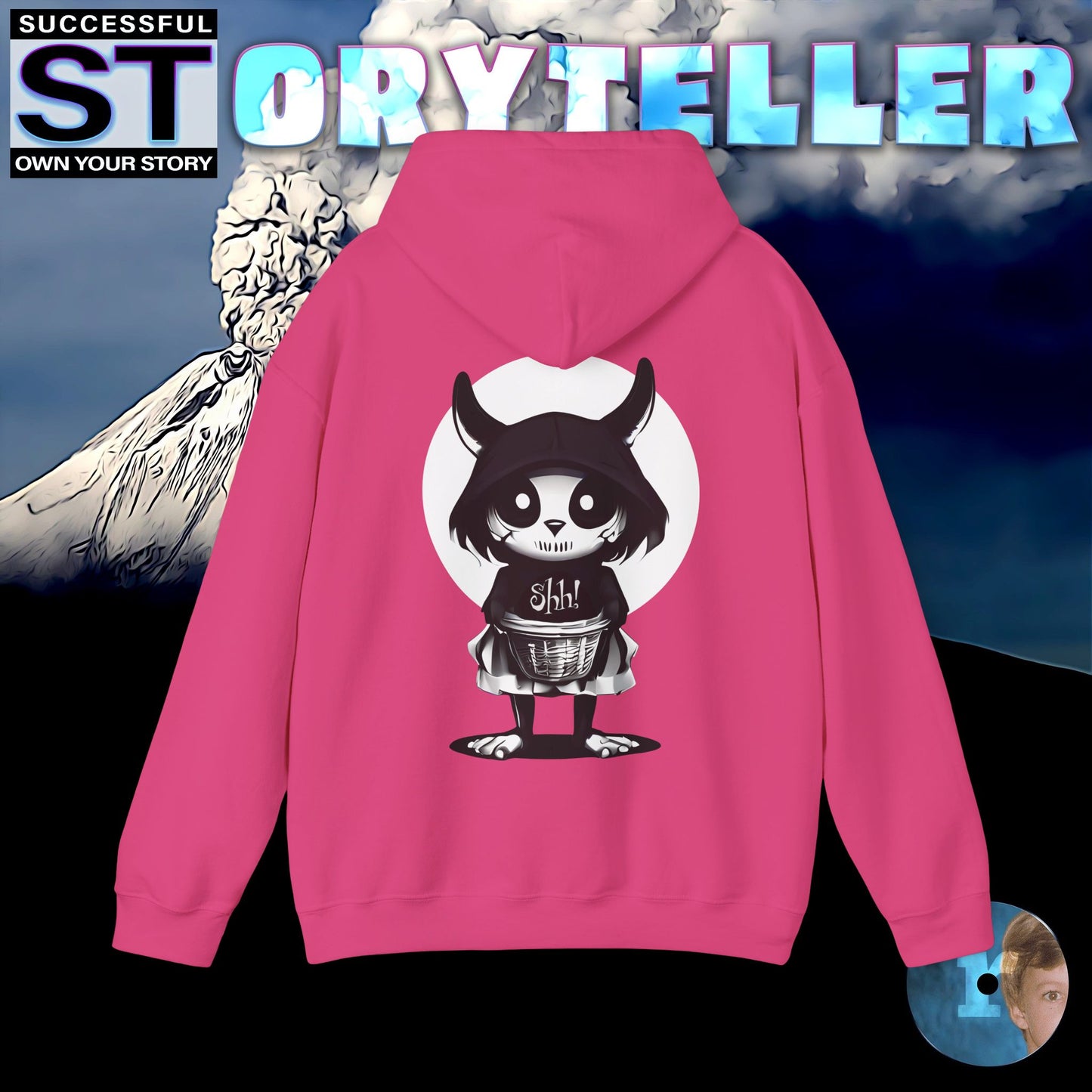 Storyteller Hoodie, Shh!, + Free PreSequel