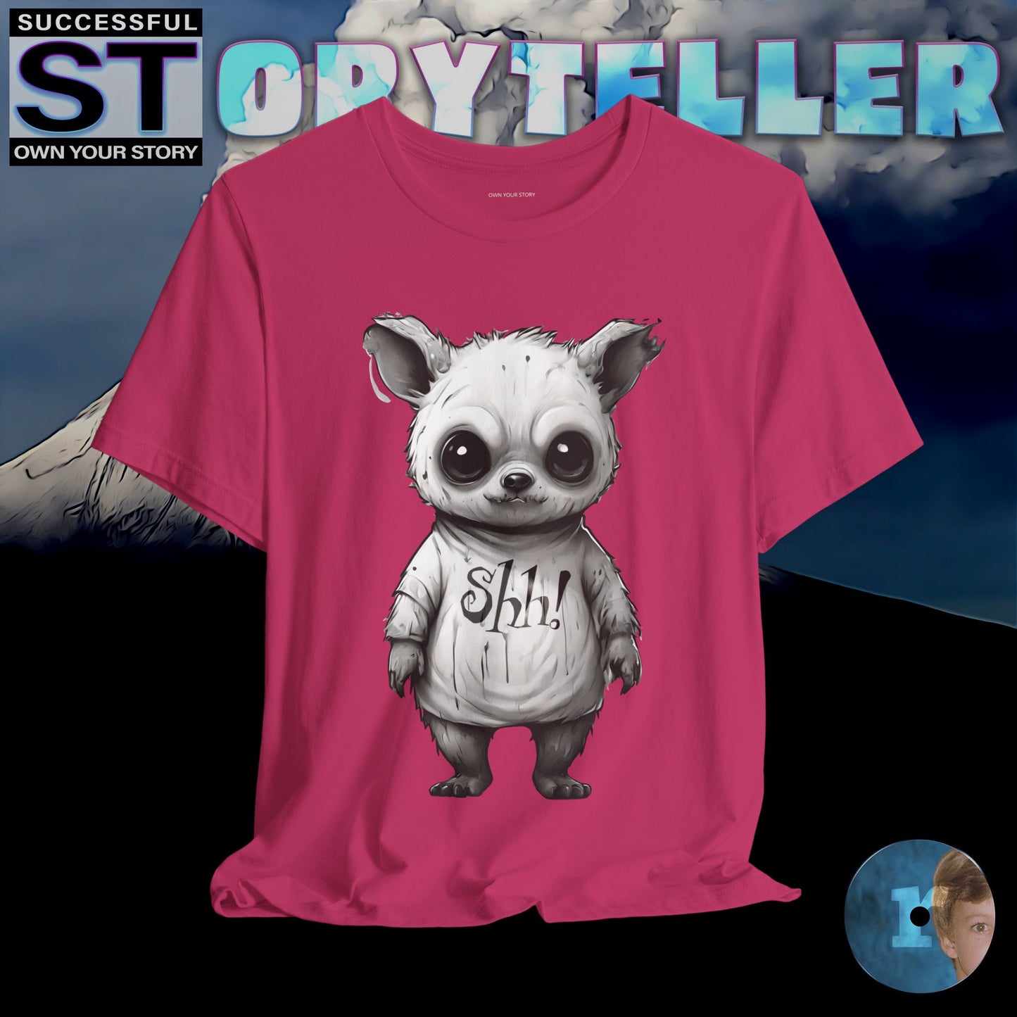 Storyteller Shirt, Shh!, + Free PreSequel