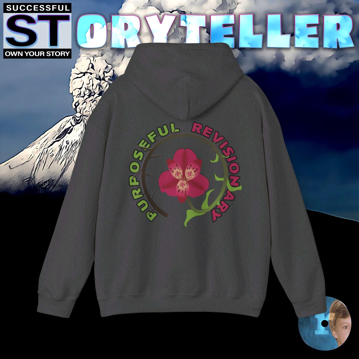 Storyteller Hoodie, Purposeful Revisionary, + Free PreSequel