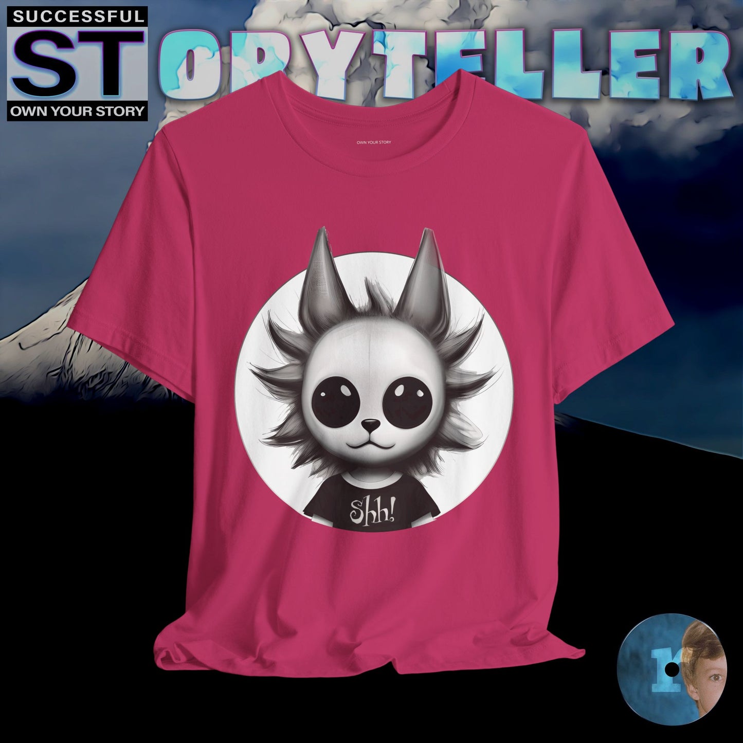 Storyteller Shirt, Shh!, + Free PreSequel