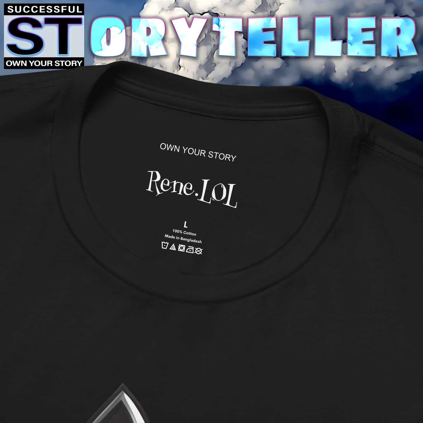 Storyteller Shirt, Shh!, + Free PreSequel
