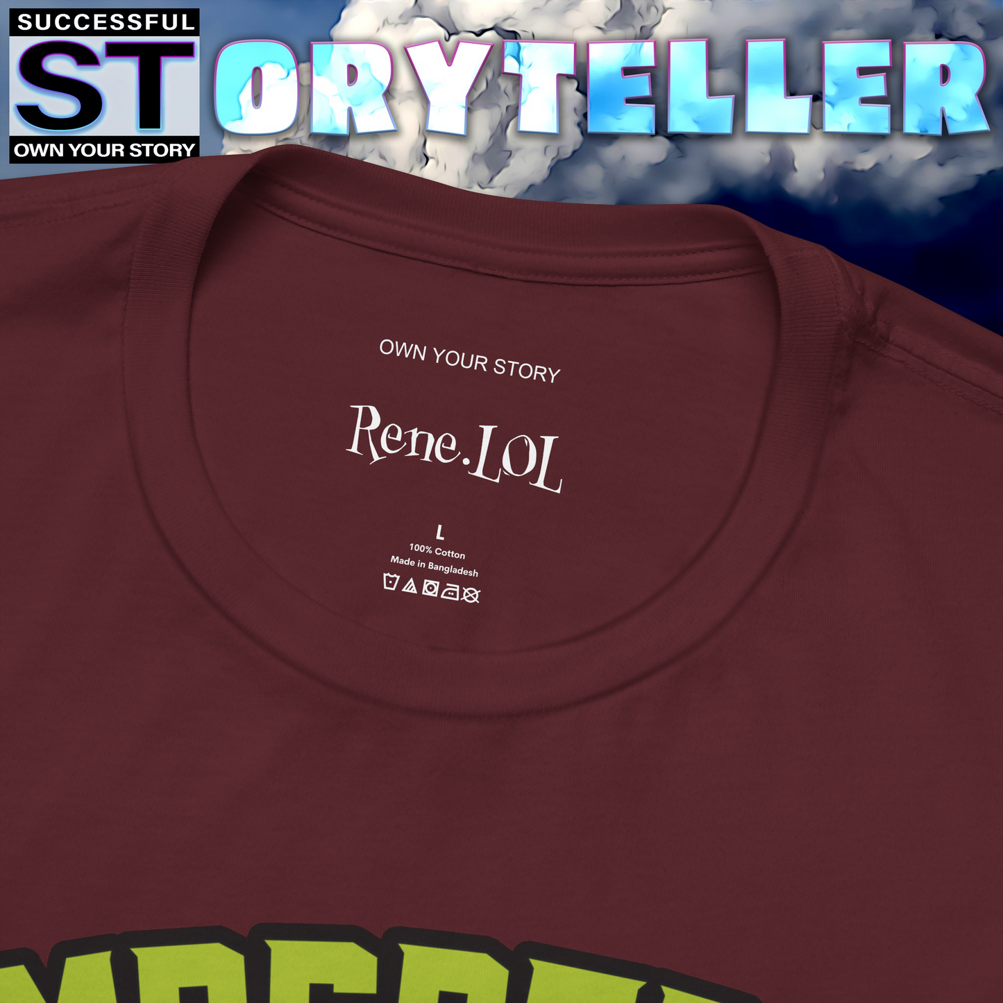 Storyteller Shirt, IMPERFECT ION, + Free PreSequel