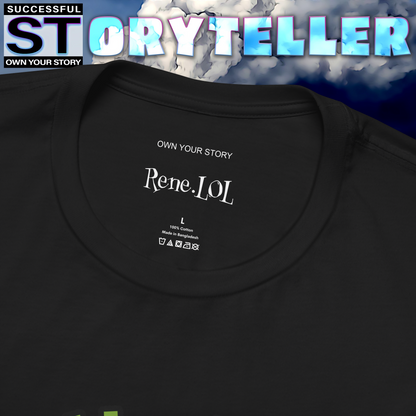 Storyteller Shirt, Purposeful Revisionary, + Free PreSequel